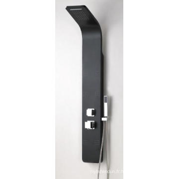 Panneau de douche de peinture noire en aluminium de vente chaude (JNA7213)